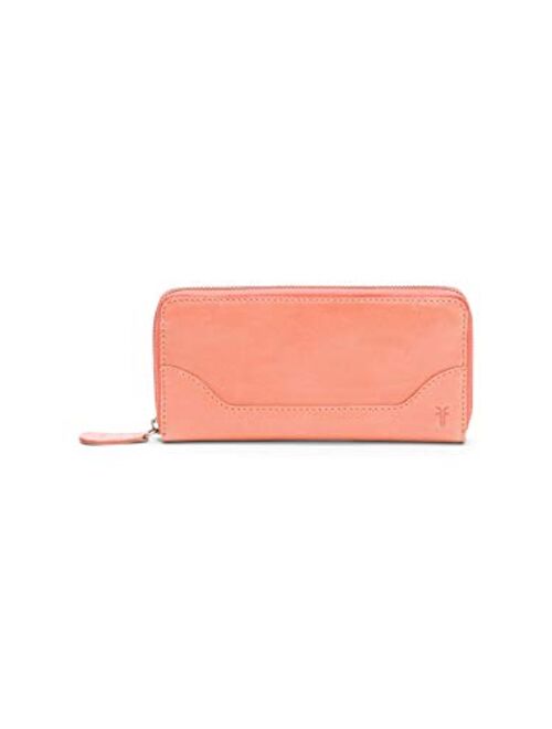 FRYE Melissa Zip Around Leather Wallet