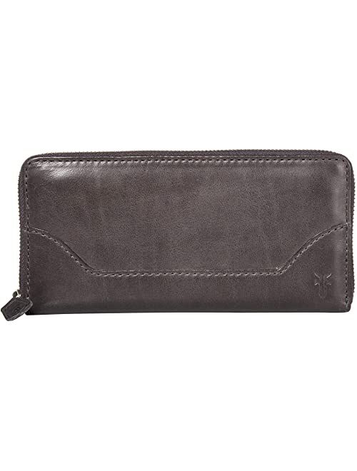 FRYE Melissa Zip Around Leather Wallet