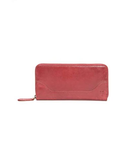 FRYE Melissa Zip Around Leather Wallet