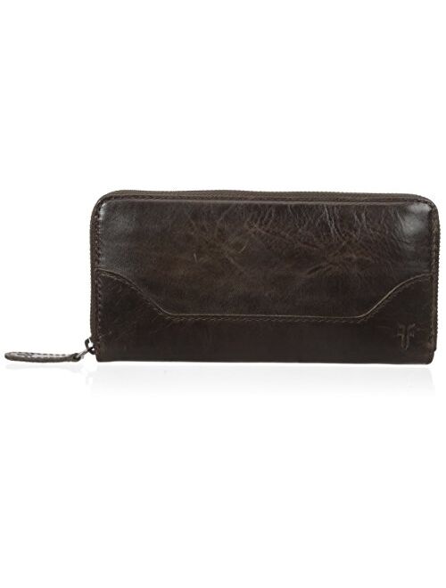 FRYE Melissa Zip Around Leather Wallet