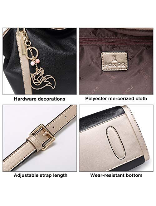 Leather Handbags for Women, Genuine Leather Ladies Top-handle Shoulder Bags