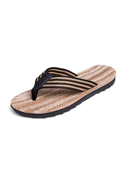 Jinsha Flip Flops Sandals Deodorant Comfortable Soft Support Non-Slip Thong Sandals Outdoor Summer Beach Unisex Men