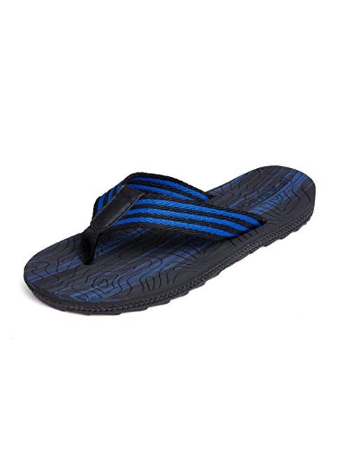 Jinsha Flip Flops Sandals Deodorant Comfortable Soft Support Non-Slip Thong Sandals Outdoor Summer Beach Unisex Men