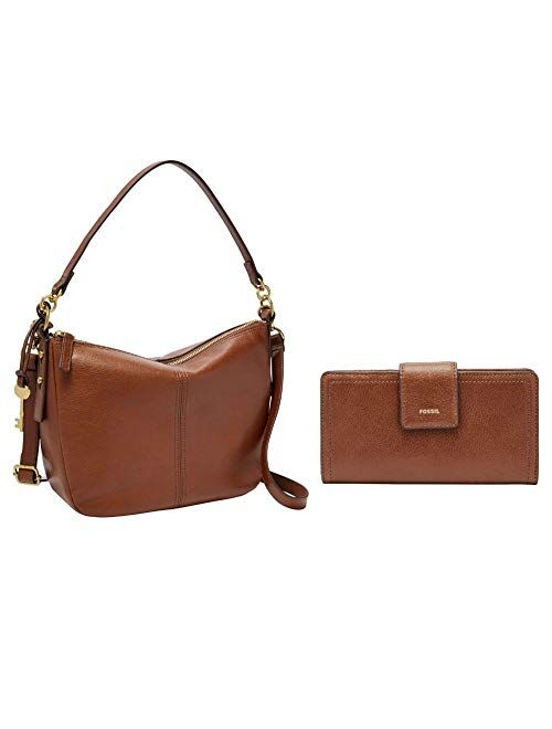 Fossil Women's Jolie Leather Crossbody Purse Handbag