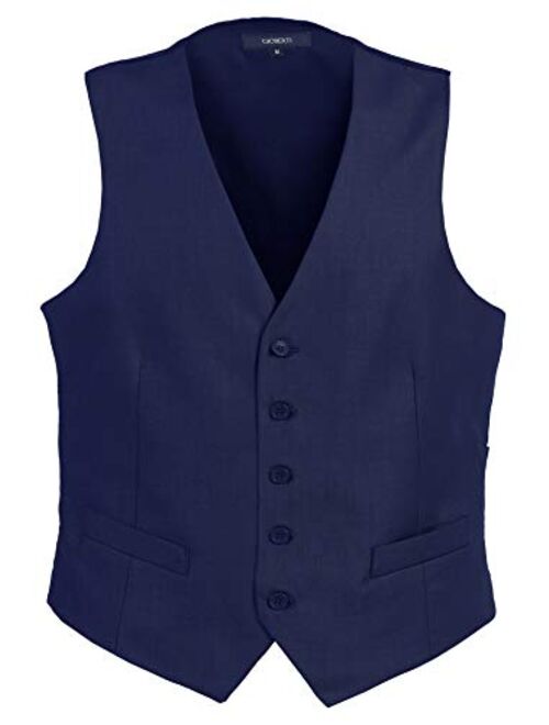 Gioberti Mens Formal Suit Vest