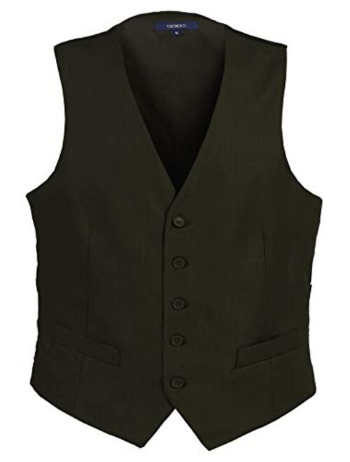 Gioberti Mens Formal Suit Vest