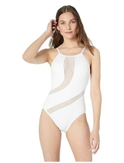 Women's High-Neck One Piece Swimsuit