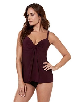 Women's Swimwear Marina Sweetheart Neckline Underwire Bra Tankini Bathing Suit Top