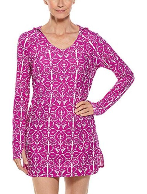 Coolibar UPF 50+ Women's Seacoast Swim Cover-Up Dress - Sun Protective