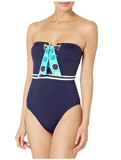 Women's Bandeau One Piece Swimsuit