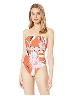 Women's Bandeau One Piece Swimsuit