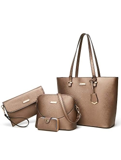 YNIQUE Satchel Purses and Handbags for Women Shoulder Tote Bags Wallets