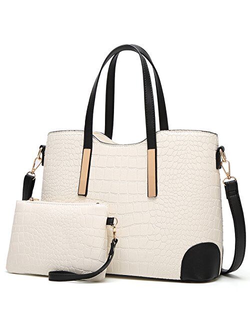 YNIQUE Satchel Purses and Handbags for Women Shoulder Tote Bags Wallets