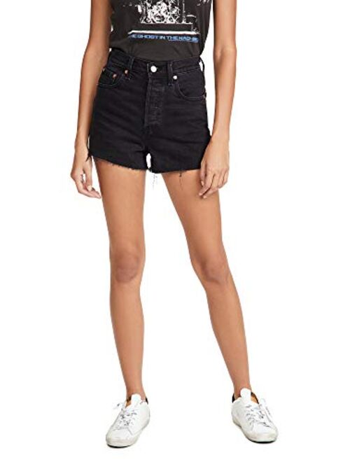 Levi's Women's Premium Ribcage Shorts