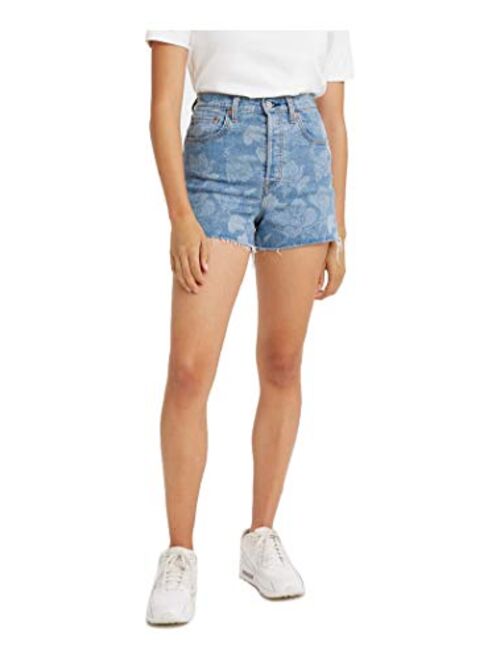 Levi's Women's Premium Ribcage Shorts