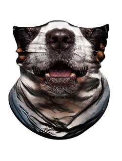 Animal Bandana Face Mask for Sun Dust Wind Protection Seamless Bandana Rave Face Mask for Men Women Festival Fishing Hunting Motorcycle Riding Workout Outdoor Runn