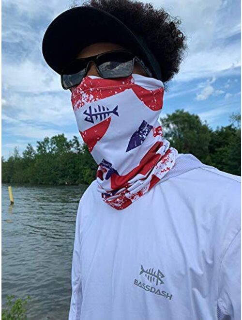 Buy Bassdash UPF 50+ UV Sun Protection Neck Gaiter Fishing Mask Hunting  Kayaking Hiking Cycling Ski Sports online