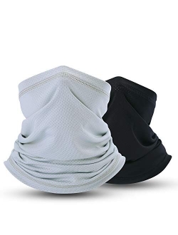 SUNMECI Summer Face Mask Breathable Sun Protection Neck Gaiter for Fishing Hiking Camping Outdoors Versatile Headwrap