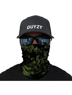 OUYZY Neck Gaiter Face Scarf Cover Mask Sun Bandanas for Fishing Motorcycling