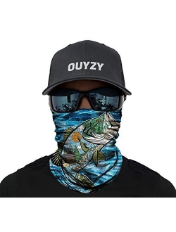 OUYZY Neck Gaiter Face Scarf Cover Mask Sun Bandanas for Fishing Motorcycling