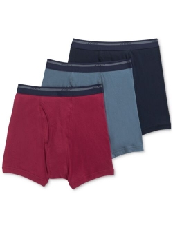 Mens Classic 3 Pack Cotton Boxer Briefs