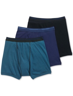 Mens Classic 3 Pack Cotton Boxer Briefs