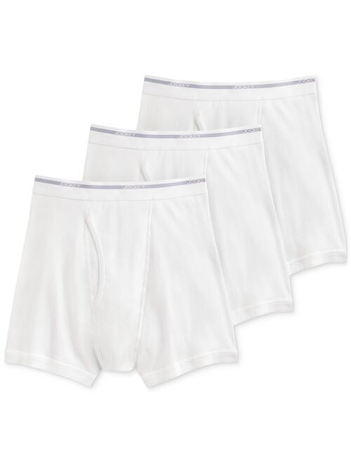 Jockey Men’s Classic 3 Pack Cotton Boxer Briefs