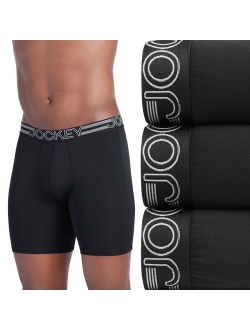 3-pack Active Microfiber Midway Boxer Briefs