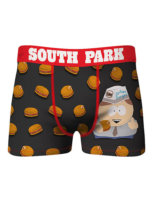 South Park Brown & Red Cartman Burger Boxer Briefs - Men