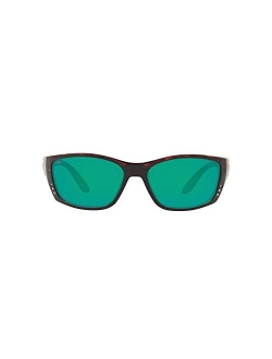 Men's Fisch Rectangular Sunglasses