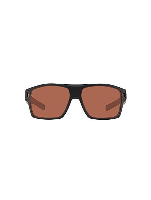 Costa Del Mar Men's Diego Rectangular Sunglasses