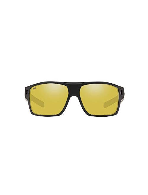 Costa Del Mar Men's Diego Rectangular Sunglasses