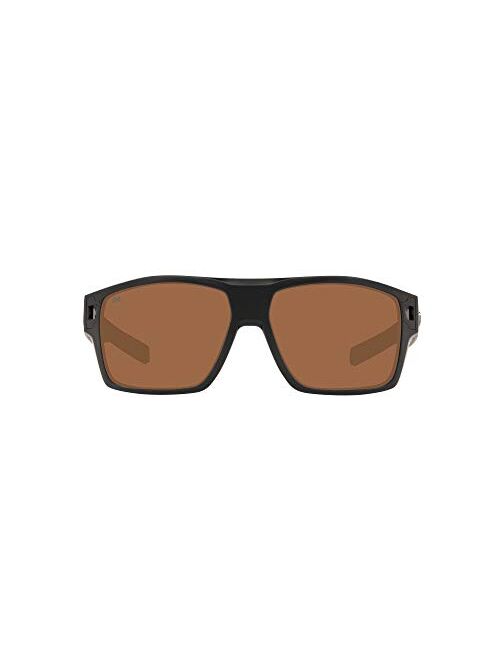 Costa Del Mar Men's Diego Rectangular Sunglasses