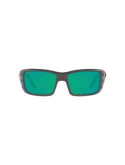 Men's Permit 580p Rectangular Sunglasses