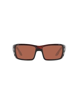 Men's Permit 580p Rectangular Sunglasses