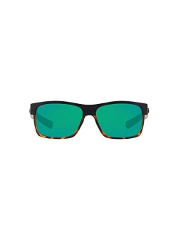 Men's Half Moon Rectangular Sunglasses