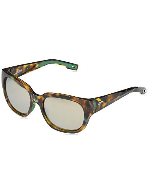 Costa Del Mar Women's Waterwoman Rectangular Sunglasses