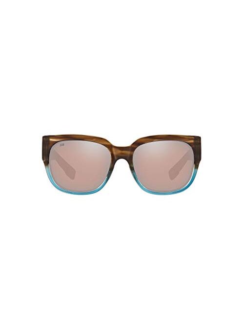 Costa Del Mar Women's Waterwoman Rectangular Sunglasses