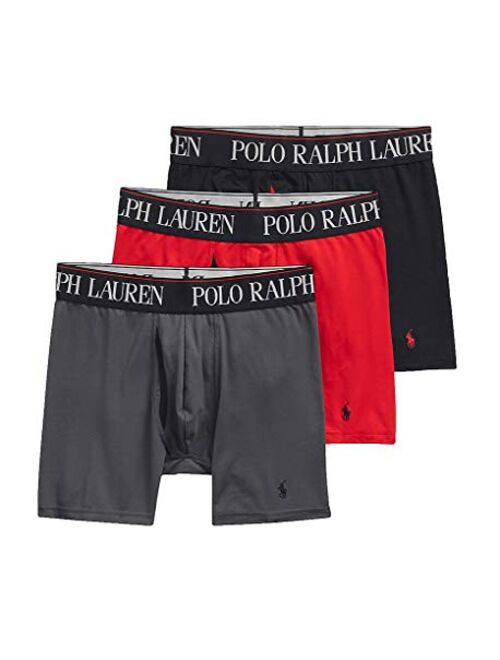 Polo Ralph Lauren 3-Pack 4D-Flex Cool Microfiber Boxer Briefs