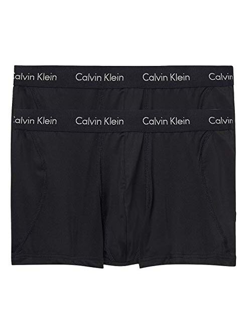 Calvin Klein Men`s Microfiber Stretch Trunk 2 Pack