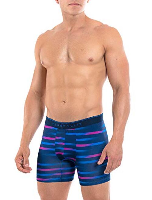 Perry Ellis Mens Contour Pouch Microfiber Boxer Brief