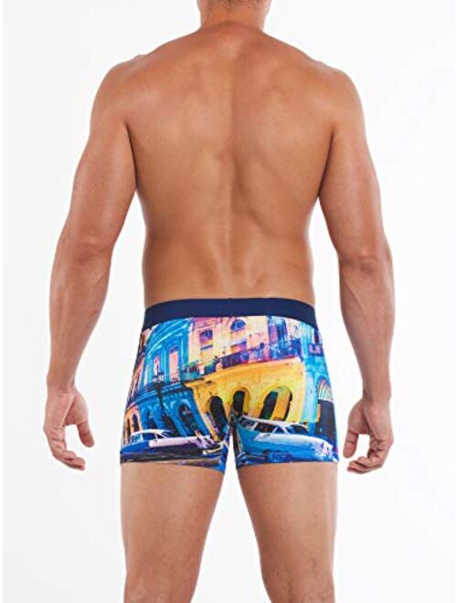 papi Men's Low Rise Microfiber Boxer Brief