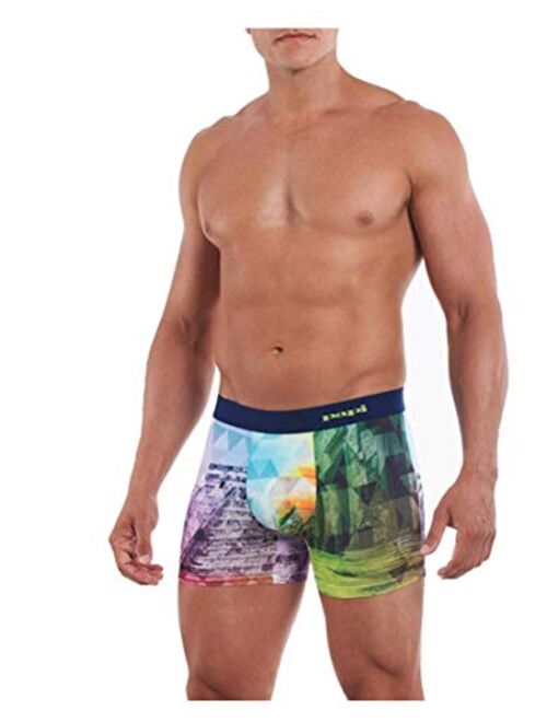 papi Men's Low Rise Microfiber Boxer Brief