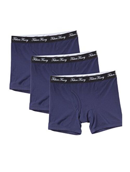 Fishers Finery Athletic Fit Modal Boxer Briefs Moisture Wicking Microfiber Underwear Multipack