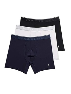 Classic Fit Microfiber Boxer Briefs - 3 Pack