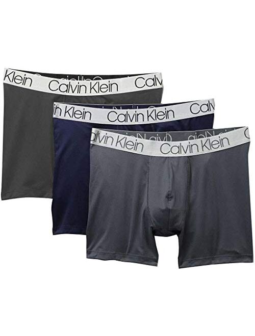 Calvin Klein Men`s Microfiber Boxer Briefs Pack of 3