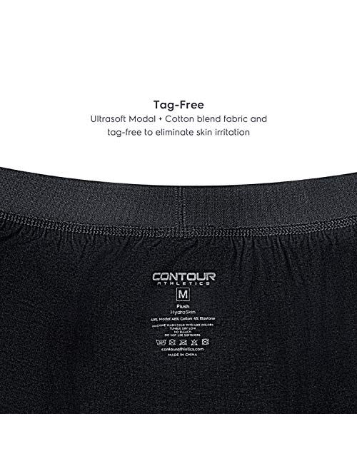 Contour Athletics 3-Pack Men's Underwear Modal Cotton Boxers for Men