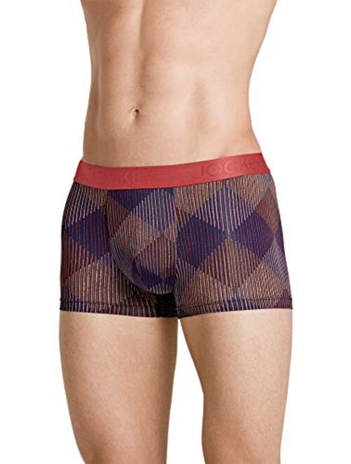 Jockey Men's Underwear Lightweight Travel Microfiber Trunk