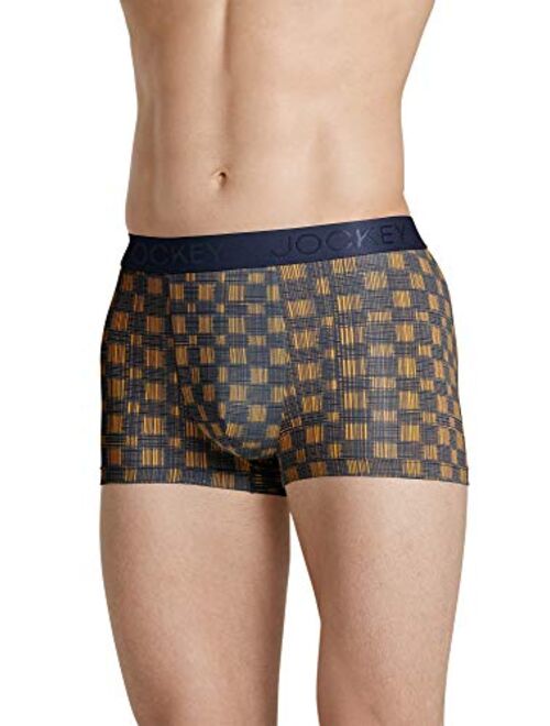 Jockey Men's Underwear Lightweight Travel Microfiber Trunk