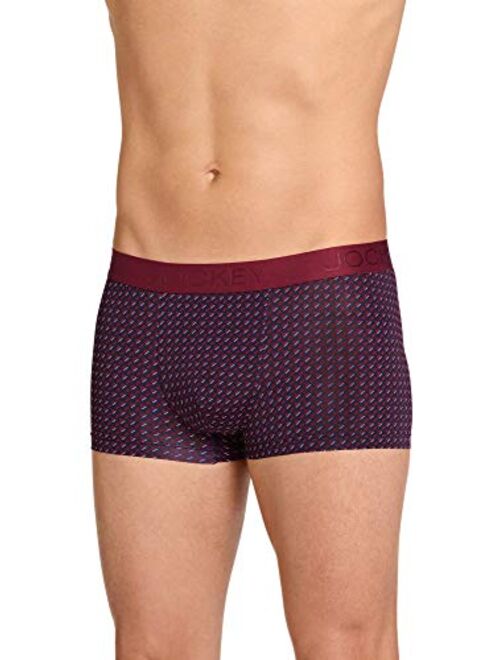 Jockey Men's Underwear Lightweight Travel Microfiber Trunk